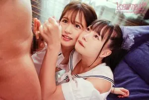 松本いちか,永瀬ゆい♀×2,手コキ