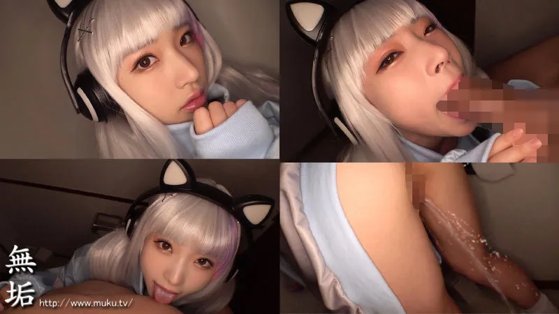 無料画像：皆月ひかるアニメコスプレ,コスプレ,フェラチオ,乳首舐め（♀→♂）,立ちバックヌキ潮