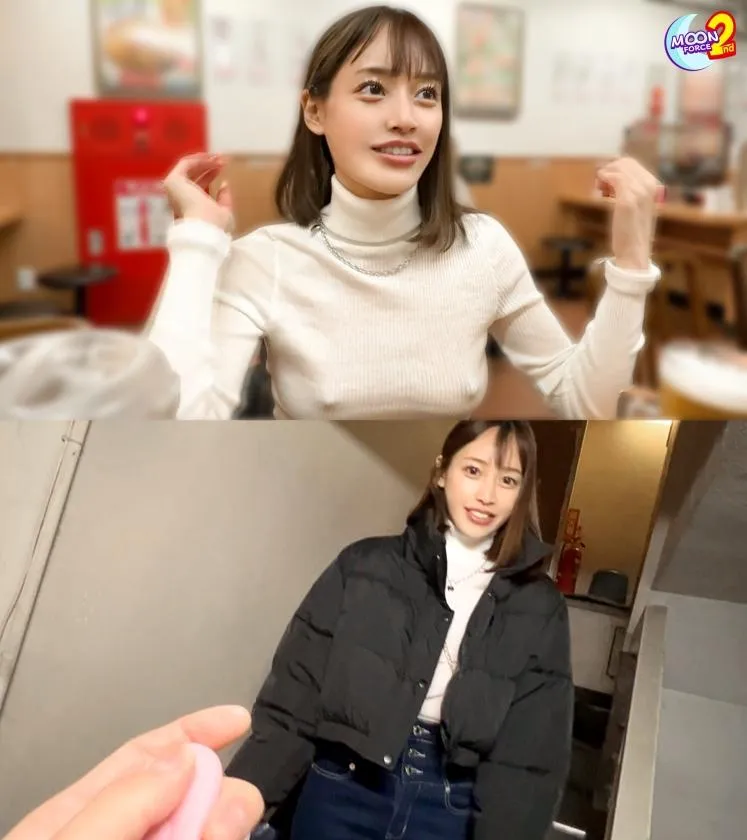 無料画像：しおかわ雲丹インタビュー,ノーブラ,ノーブラニット,ノーブラ露出,ローター,遠隔ローター