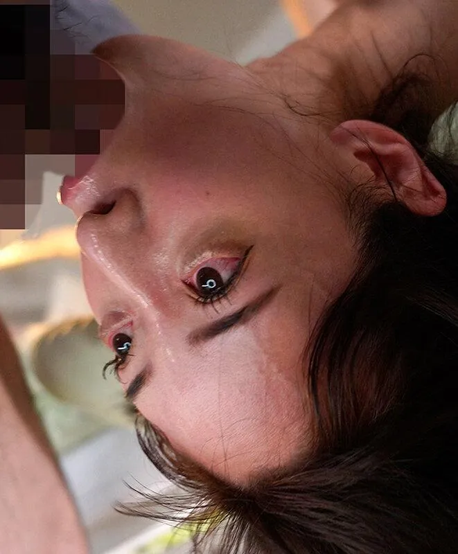 無料画像：しおかわ雲丹イラマチオ,逆さイラマチオ