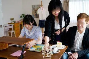 上坂めいJK制服,コスプレ,ドラマ,家庭教師(♂)