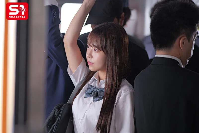 無料画像：早坂ひめJK制服,コスプレ,電車