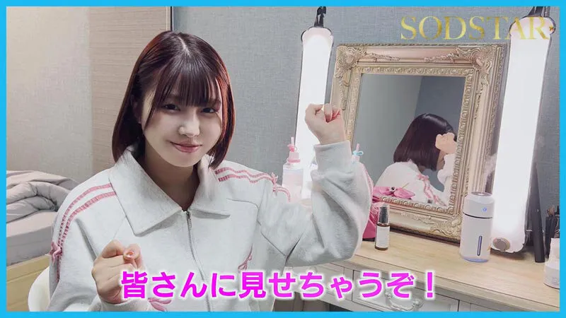 無料画像：唯井まひろインタビュー,楽屋