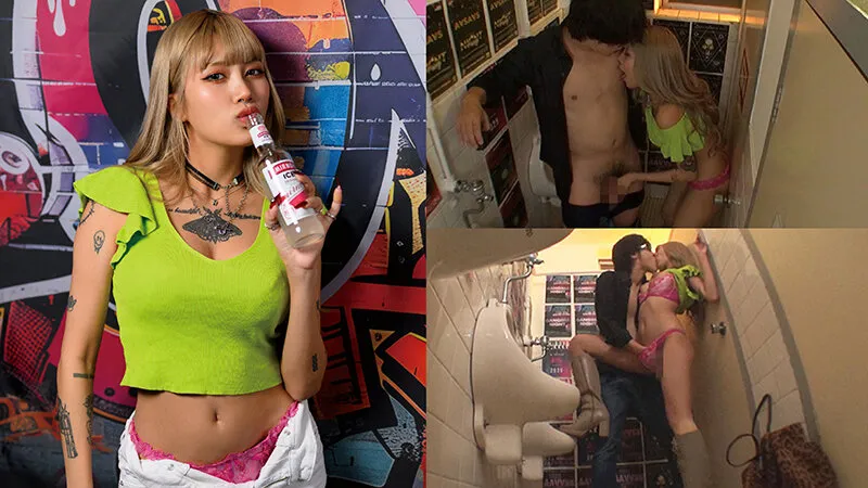 無料画像：鳳カレンギャル,クリ弄り,タトゥー,ブーツ,ベロキス,ランジェリー,乳首舐め（♀→♂）,公衆トイレ,土足プレイ,手コキ,着衣プレイ