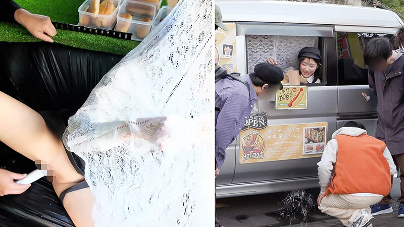 無料画像：小野坂ゆいかパイパン,バイブ,接客中プレイ,着衣プレイ,車内,車内プレイ,隠れプレイ